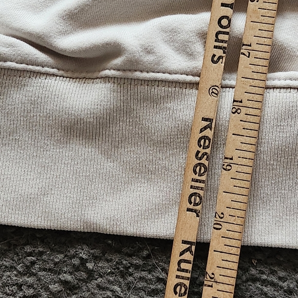 ALL SAINTS Sweatshirt Women's Small White Pullover Grunge Metal Side Clips - Picture 11 of 13